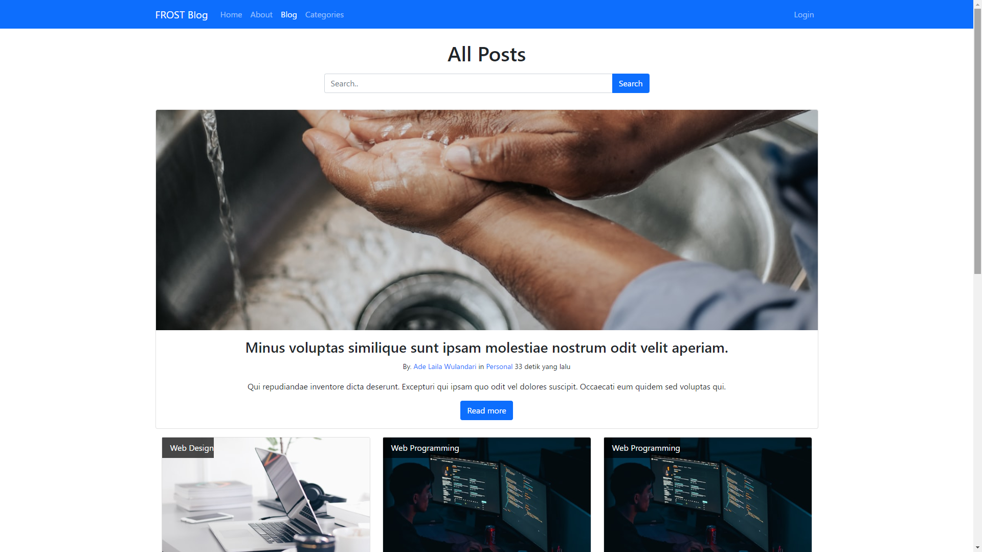 FROST Blog